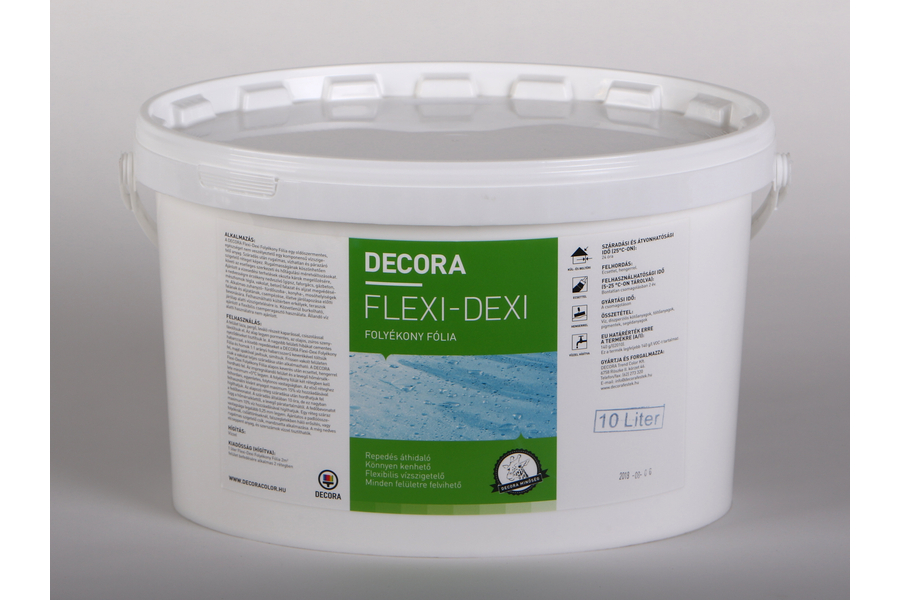 DECORA FLEXI-DEXI flexibilis tetőszigetelő bevonat 10 l