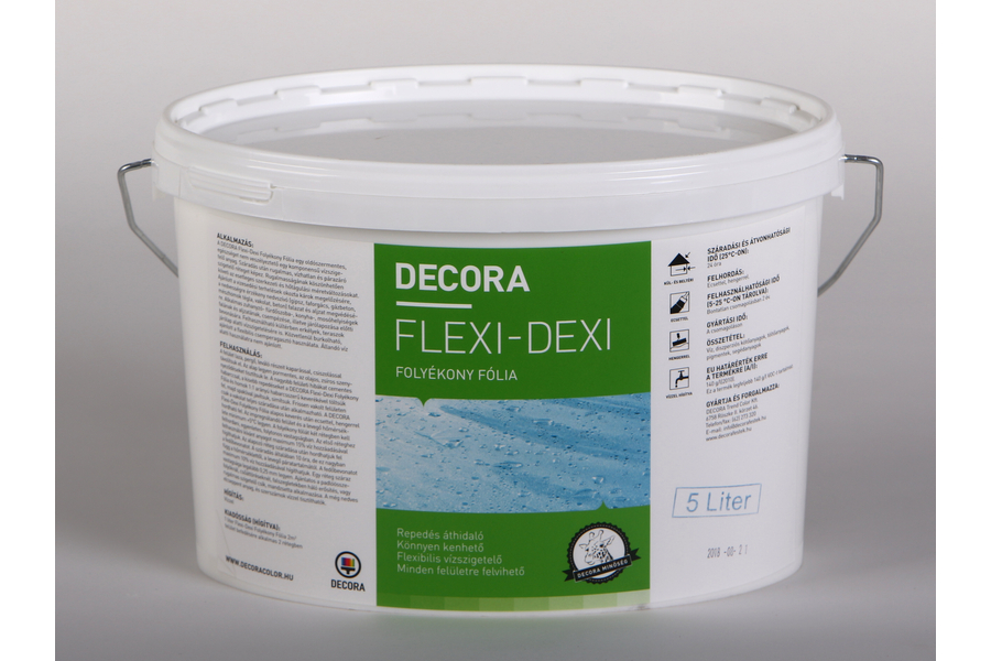 DECORA FLEXI-DEXI flexibilis tetőszigetelő bevonat 5 l
