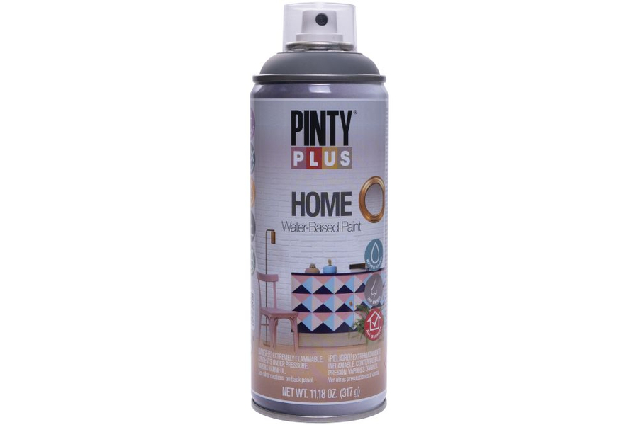 Pinty Plus Home vízesbázisú festék aer 400 ml Viharszürke HM418