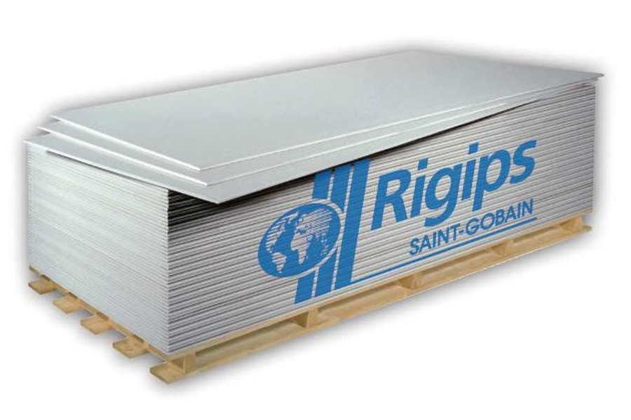 Rigips gipszkarton RB (normál) 12,5 mm (1200 x 2000 2,4 m2/tábla)