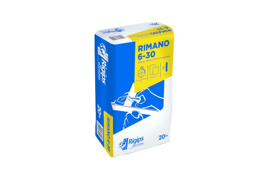 Rigips RIMANO 6-30 mm 20 kg vastag vakolat