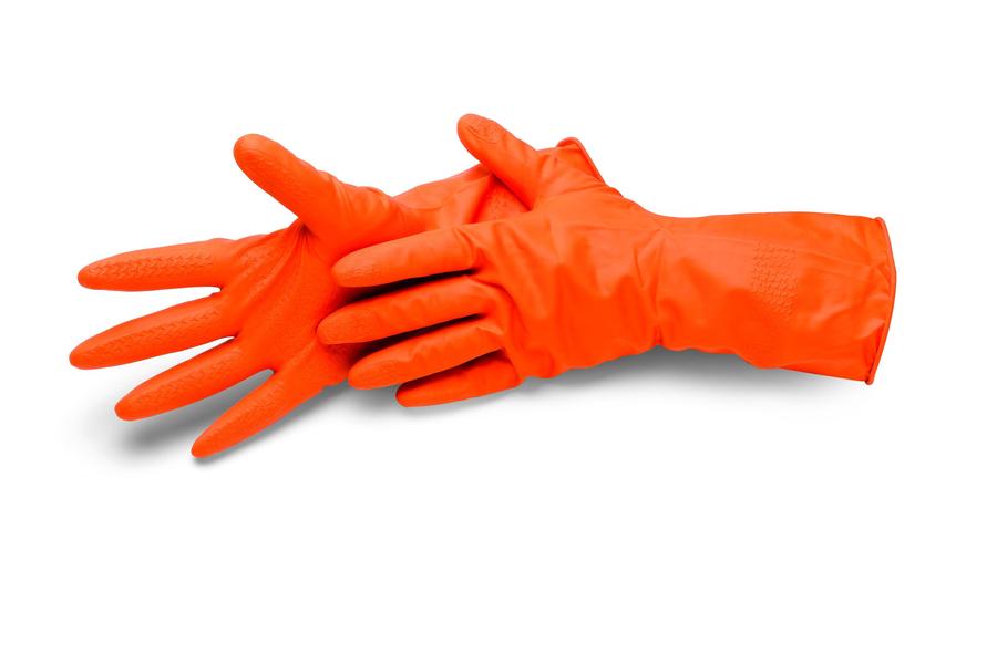 Schuller Cleanstar L/9" (latex kesztyű, narancs)