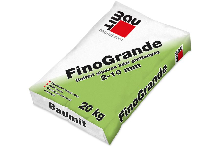 BAUMIT Fino Grande 20 kg beltéri vékony vakolat 2-10 mm